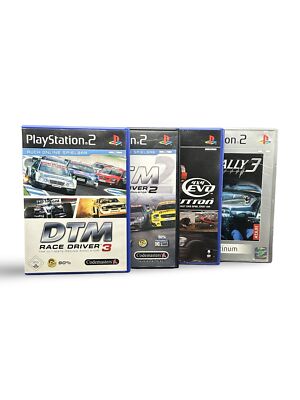 PS2 Spiele | DTM Race Driver 2+3 + V-Rally 3 + 4x4 Evolution Bundle