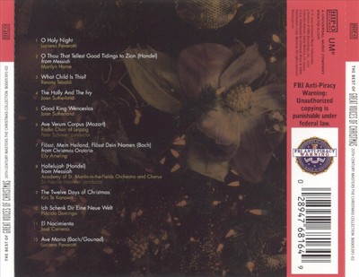 VARIOUS ARTISTS - THE BEST OF GREAT VOICES: 20TH CENTURY MASTERS/CHRISTMAS COLLE
