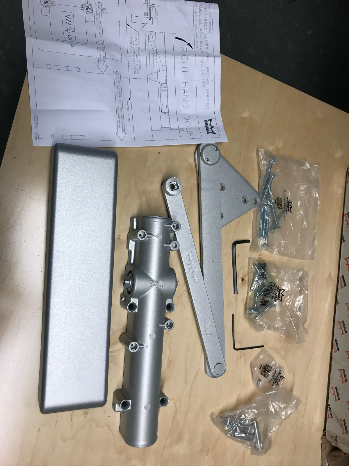 Dorma 8916 DA AF89 FC SN1 689 Door Closer eBay