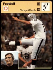 George Blanda 1977 Sportscaster #204 ID: 492100