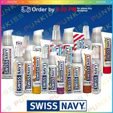 Swiss Navy Edible Fruit Flavor Lubricant💋Personal Sex Lube Water Base Long Last