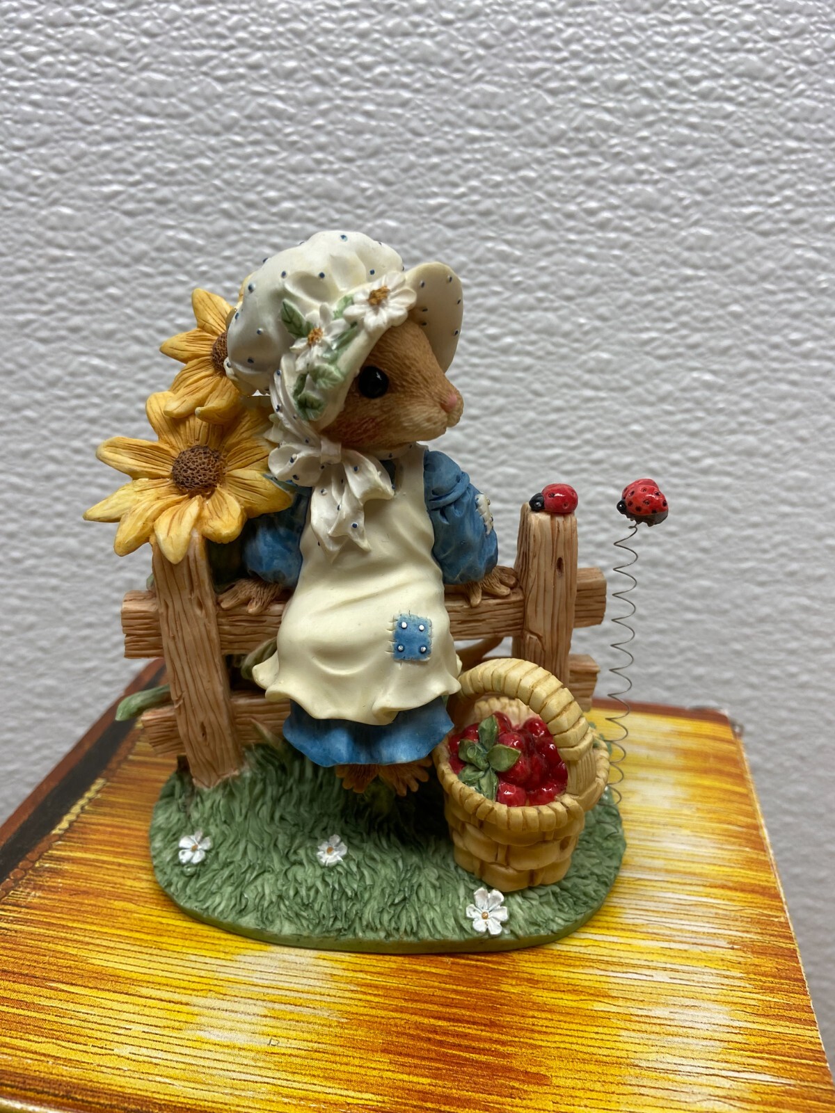 Vtg 1995 Enesco Mouse Tailes 