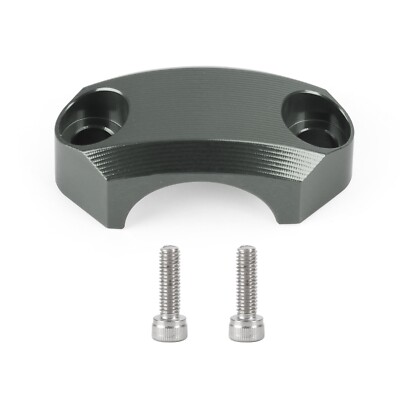 CNC Klemmbock Klemmbrücke Lenkerklemme Titan für 22mm Lenker für BMW F2