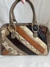 Supreme Multicolor Snakeskin Handbag