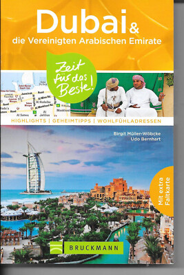 Dubai & Vereinigte Arabische Emirate Bruckmann Reiseführer & Faltkarte 2017