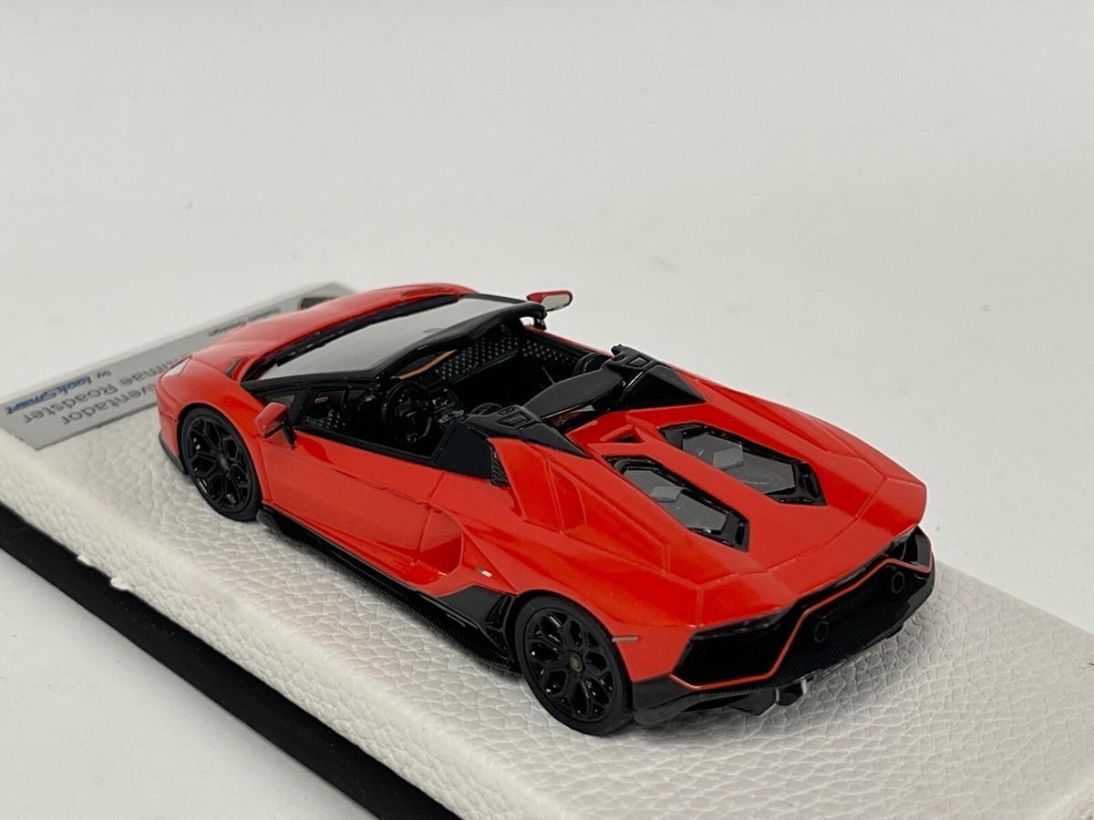 1/43 Looksmart Lamborghini Aventador Ultimae Roadster Orange Xanto