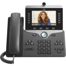 Cisco CP-8865-3PCC-K9 IP Video Phone VOIP Wired Wireless Wi-Fi HD Display