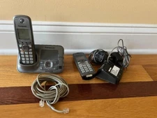 Panasonic KX-TG4133M DECT 6.0 Digital Cordless Answering System w/2 Handsets