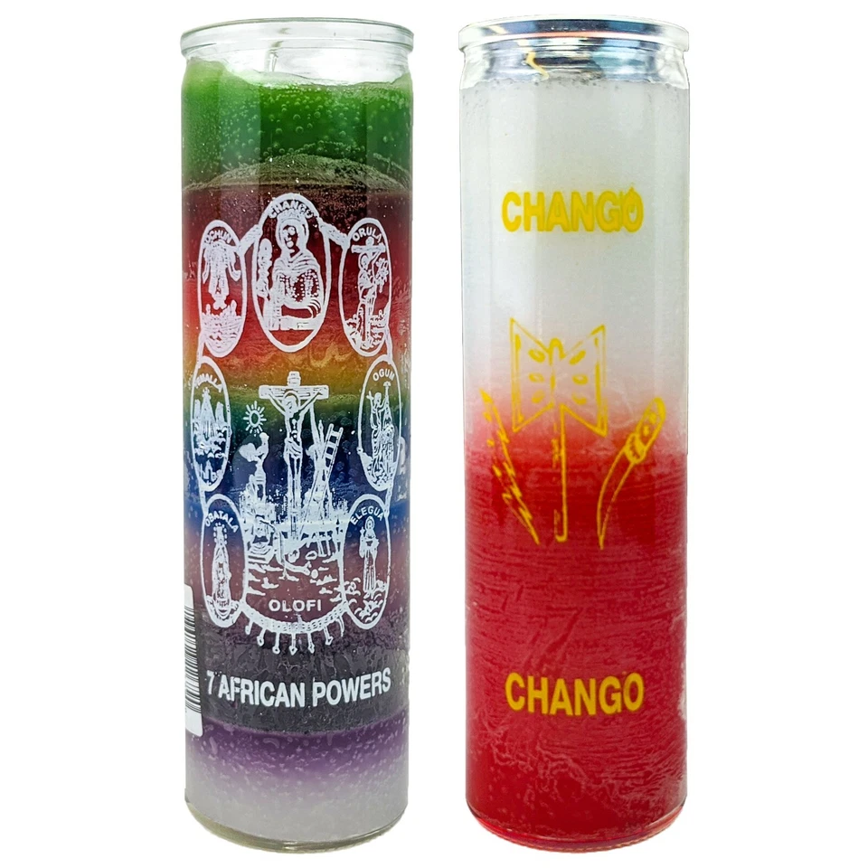 Vela de 7 días - 100% cera Parrafin 120 horas tiempo de combustión mechas de algodón TÚ ELIGES DISEÑO Foto 2 de 2