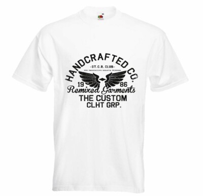T-Shirt HANDCRAFTED CUSTOM MOTORCLE BIKERSHIRT MOTORRAD CHOPPER GOTHIC MOTOR
