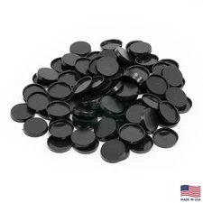Pack of 100, 25 mm Plastic Round Bases Miniature Wargames Table Top gaming