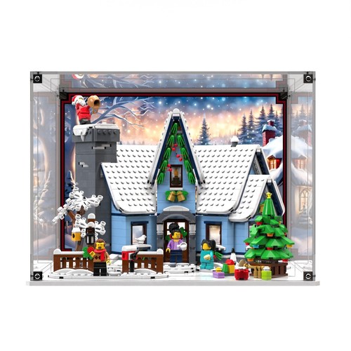 BRICK IN IT Vitrine für LEGO® Icons Santa's Visit 10293 - Bild 3 von 9