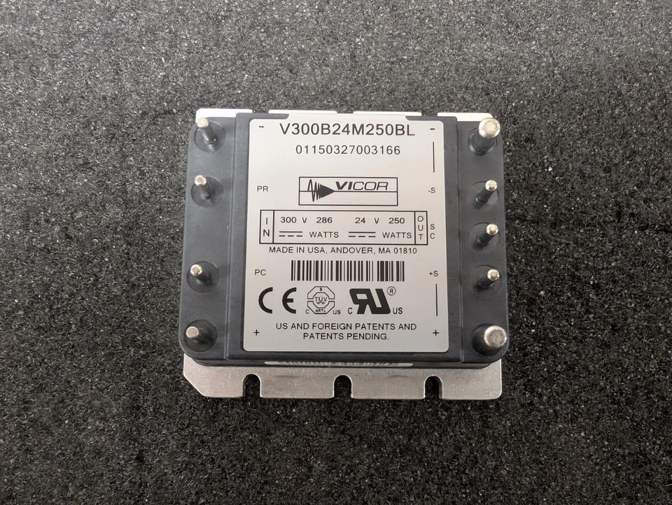 New, Vicor, V300B24M250BL, DC DC CONVERTER 24V 250W - Image 2 of 4