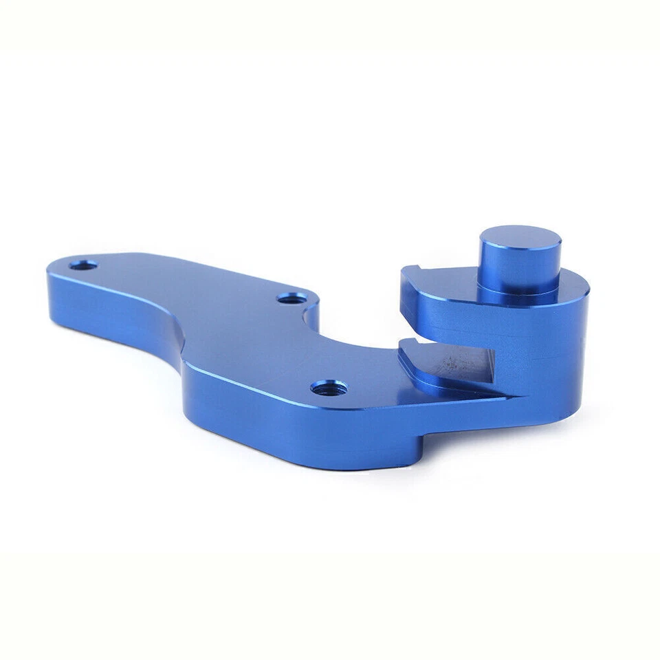 Soporte adaptador disco freno azul 320 mm para Yamaha YZ125 WR426F WR125 /250F WR400F Foto 4 de 4