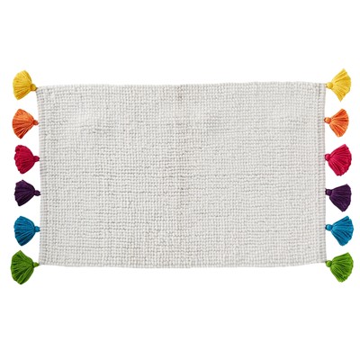 SKL Home Rhapsody Bath Rug 20'' X 30'' Tassels Are An Additional 2.5'' Multicolored