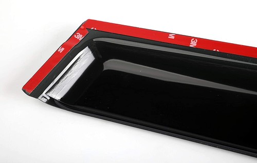 4pcs For 2015-2022 Ford F150 Crew Cab Window Visor Rain Guard Vent Shade - Picture 12 of 13