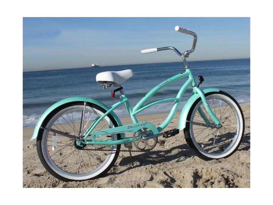 Firmstrong Urban Girl Single Speed blanco/verde menta 13x20 pulgadas Foto 3 de 4