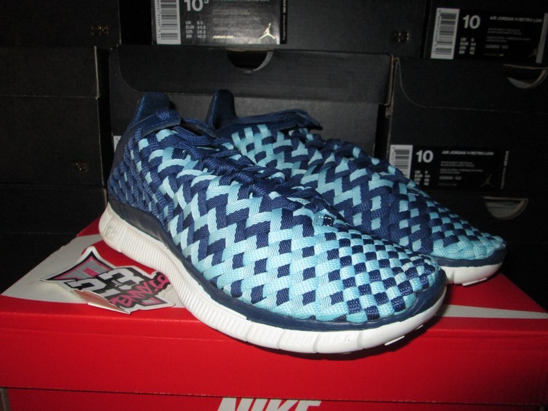 SALE WOMENS WMNS W NIKE FREE INNEVA WOVEN COASTAL BLUE 833803 400