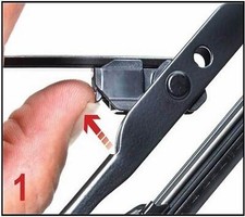 Pair Of Standard Wiper Blades For Vauxhall Agila (2008-2014) – Front Windscreen, AS22 & 16
