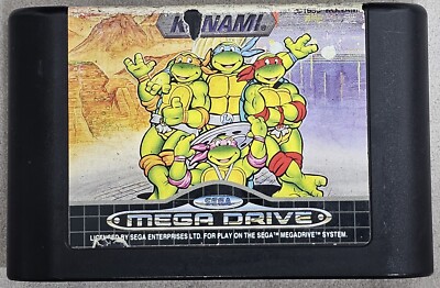 Teenage Mutant Hero Turtles The Hyperstone Heist Sega Mega Drive Pal