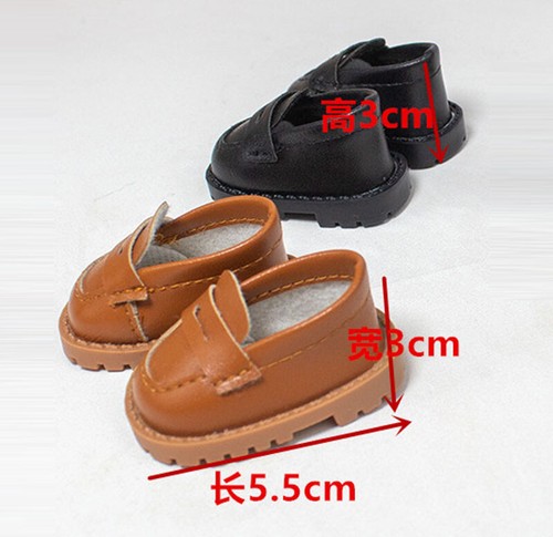 Süß für 20 cm Plüsch Puppe Spielzeug Puppenschuhe Freizeit PU Leder Schuhe - Bild 1 von 8
