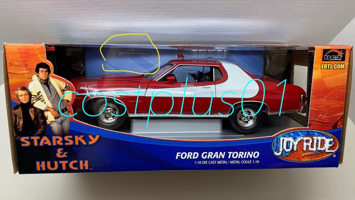 自動車 Ford Gran Torino 1:18 Starsky & Hutch ERTL JOY RIDE STARSKY AND & HUTCH FORD GRAN TORINO 1:18 | eBay