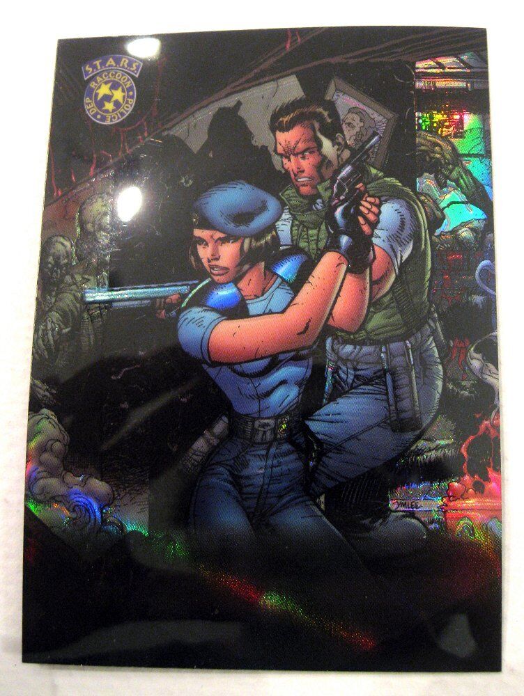 RESIDENT EVIL Chromium Trading Cards JIM LEE Sig Card SP1 RESIDENT EVIL Chromium Trading Cards JIM LEE Sig Card SP1
