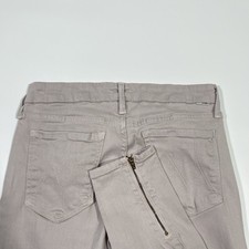 Mother Jeans Womens 28 Paste The Looker Ankle Zip Low Rise Skinny Stretch Denim