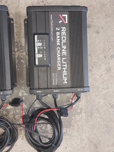  Lithium Battery Charger Redline 36v-12v Dual Charger