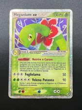 Carta Pokemon Meganium ex 106/115 UF set EX forze segrete Italiano Holo Poor