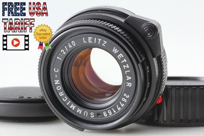 S*a様 Leitz Wetzlar Summicron-c 40mm Mマウン Near MINT w/Hood] Leica Leitz Wetzlar Summicron C 40mm f/2 M Mount