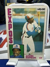1984 Andre Dawson O-PEE-CHEE MLB Montreal Expos Baseball Card Topps #200