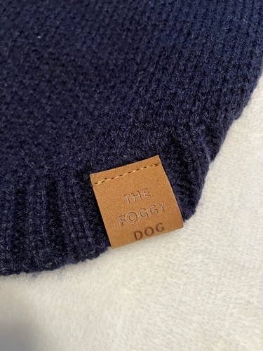 The Foggy Dog Size Medium Dog Pumpkin Fall Knit Sweater Turtle Neck Pullover - Picture 3 of 10