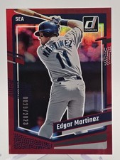 2023 Panini Donruss - Edgar Martinez #203 Holo Red /2023
