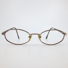 Vogue VO 3287 537-S Brown Oval Metal Eyeglasses Frames 48-19-135
