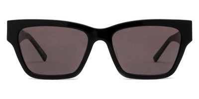 Balenciaga BB0307SA Sunglasses Women Black / Gray 56mm New 100