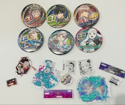 Black Clover Acrylic Stand Birthday Can Badge Set of Characters No Individual Sa
