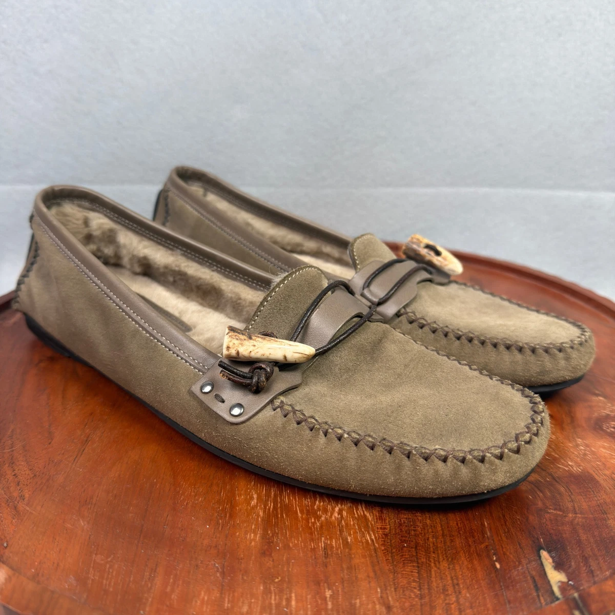 25+ Salvatore Ferragamo Moccasin Brown Casual Shoes for Men for