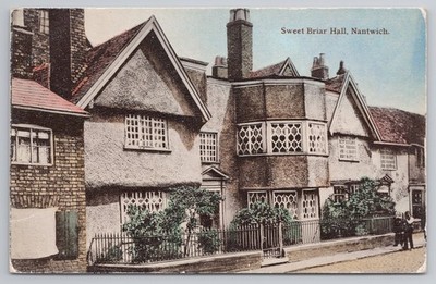 Nantwich Sweet Briar Hall Fachwerkhaus Burgess