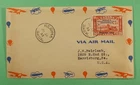 DR WHO 1933 CANADA FDC WORLD GRAIN EXPO CONF REGINA SASK OVPT AIRMAIL R36753