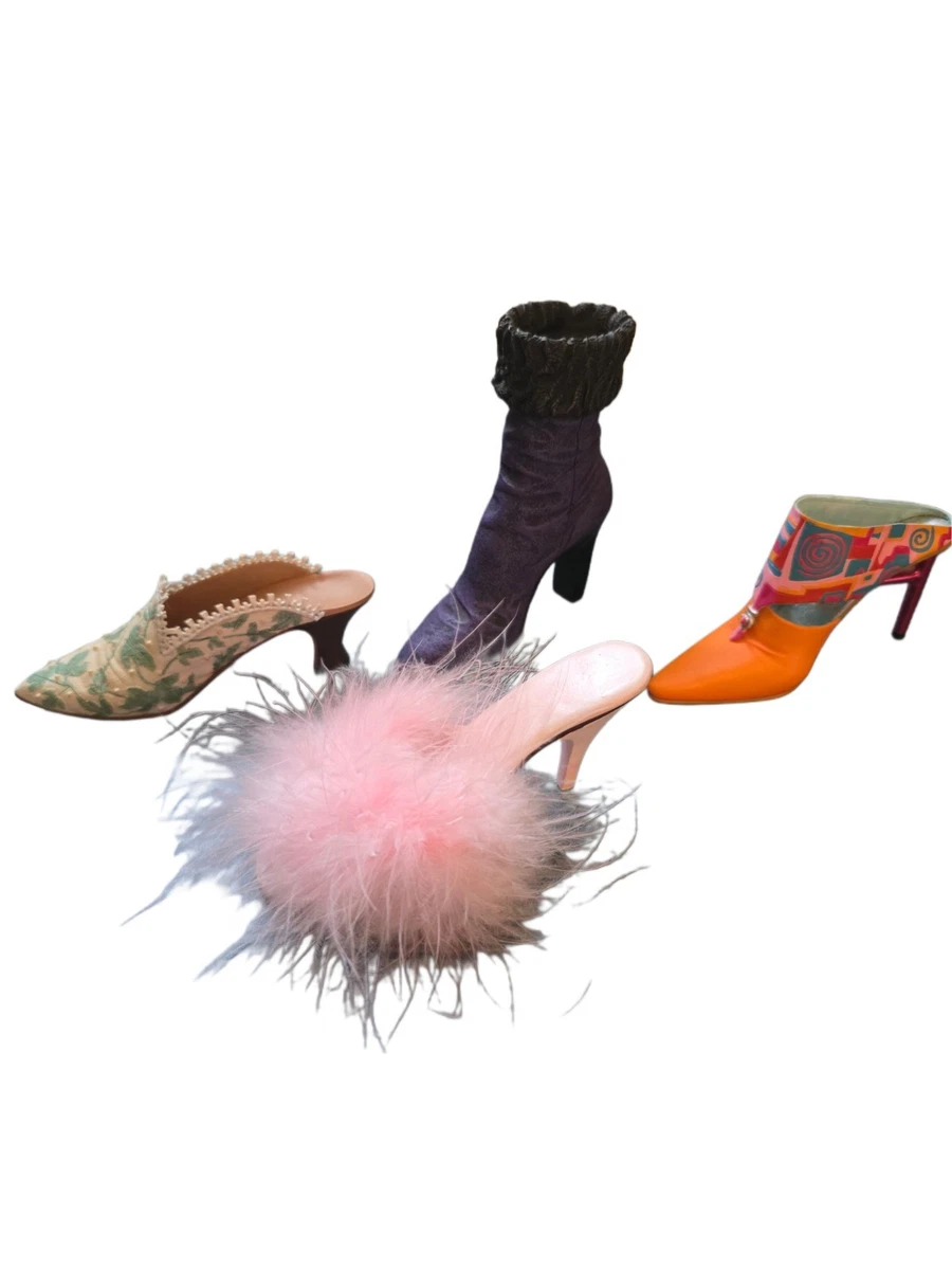 Miniatur Sammlerschuh "Just the right shoe" -4 stk.
