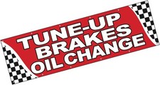 3x10 Feet TUNE UP BRAKES OIL CHANGE Banner Polyester Fabric Auto Repair Sign rb