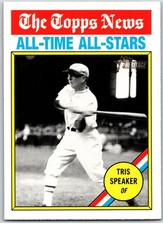 #347 Tris Speaker All-Time All-Stars 2025 Topps Heritage Base Boston Red Sox