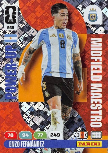 2026 Panini FIFA Club World Cup Adrenalyn POWER UP #568 ENZO