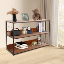 Libreria aperta 2 piani libreria scaffale verticale per soggiorno