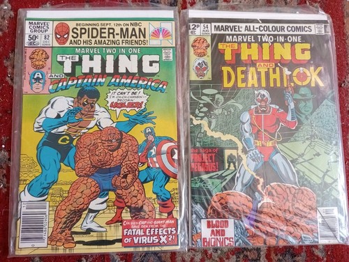 Marvel Two In One 54 & 82 Deathlok