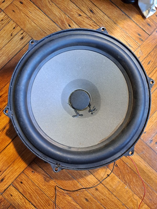 DYNACO A-25 SPEAKER WOOFER DRIVER (genuine OEM part) *** no 2