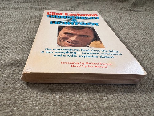 ๐ Thunderbolt & Lightfoot Joe Millard Clint Eastwood Film Tie-In PB 1974 Award - Picture 6 of 19