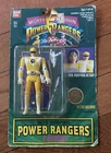 VTG 1994 Mighty Morphin Power Rangers Auto Morphin Yellow Ranger Action Figure