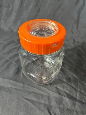 Fidenza Vetraria Per Alimenti Glass storage jar,  Italy 1L Canister Lid